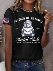 Women's FDT Print Casual T-shirt