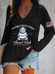 Women's FDT Print Casual T-shirt