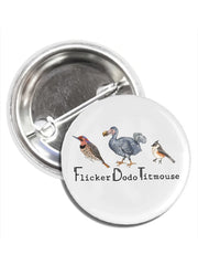 Unisex Animal "FDT" Brooch