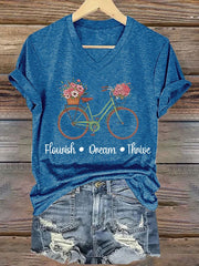 Women's FTD Print Casual T-Shirt