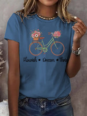 Women's Flourish Dream Thrive Print T-Shirt