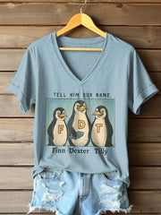 Women's Tell Him Our Name Finn Dexter Tilly Printed Short-Sleeved T-Shirt