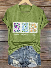 Women's FTD Print Casual T-Shirt