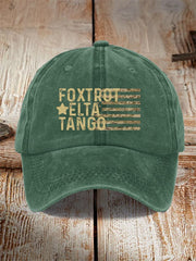 Unisex Fashion Flag Print Hat