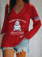 Women's FDT Print Casual T-shirt