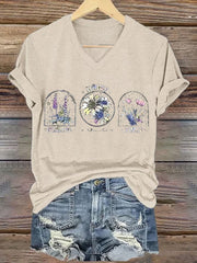 Women's Floral FDT Print T-Shirt