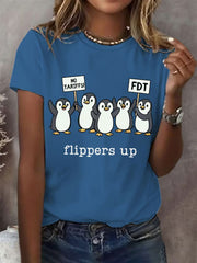 Women's Iron On Short Sleeve T-Shirt