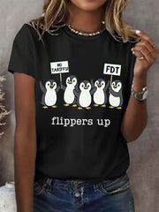 Women's Iron On Short Sleeve T-Shirt