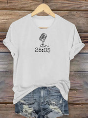 Women's FDT 25:05 Speech Printed T-Shirt