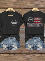 Women's FDT 50501 Printed T-Shirt