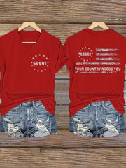 Women's FDT 50501 Printed T-Shirt