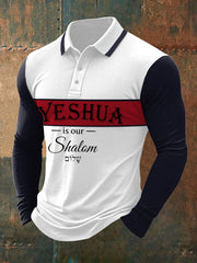 Men's Yeshua Casual Long-Sleeve