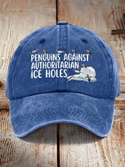 Unisex Penguins Against Authoritarian Ice Holes Hat