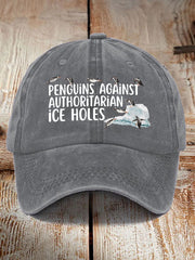 Unisex Penguins Against Authoritarian Ice Holes Hat