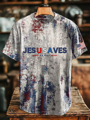 T-shirt à manches courtes Jesusaves pour homme