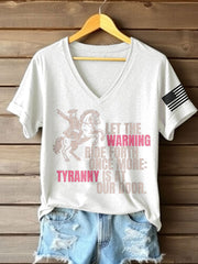 Women's FDT Printed T-Shirt