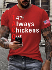 Men's FDT Taco Chickens Out Printed T-shirt