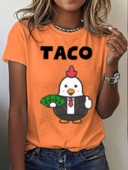 Women's 8647 FDT Printed T-Shirt