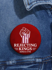 Unisex Fdt Printed Pins