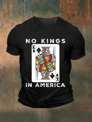 Men's No Kings in America Short Sleeve T-Shirt