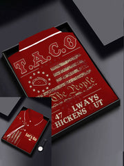 Men's Fdt Taco 8647 Printed Casual Tops