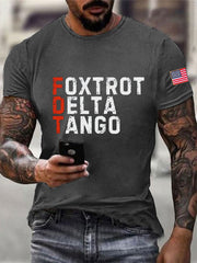 Men's Foxtrot Delta Tango Short Sleeve T-Shirt