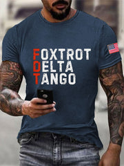 Men's Foxtrot Delta Tango Short Sleeve T-Shirt