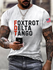 Men's Foxtrot Delta Tango Short Sleeve T-Shirt