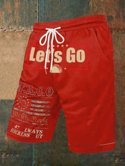 Men's Fdt 8647 Taco Printed Shorts