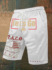 Men's Fdt 8647 Taco Printed Shorts