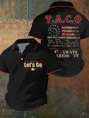 Men's Fdt 8647 Taco Printed Casual Tops