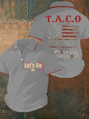 Men's Fdt 8647 Taco Printed Casual Tops