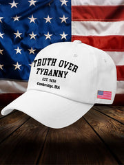 Unisex 8647 FDT Truth Over Tyranny Harvard Printed Hat