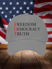 Unisex 8647 FDT Truth Printed Hat