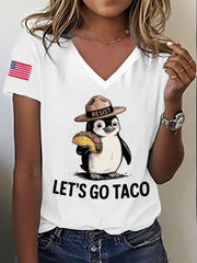 Women's 8647 FDT Taco Printed T-Shirt