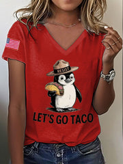 Women's 8647 FDT Taco Printed T-Shirt