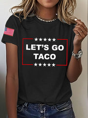 Women's 8647 FDT Taco Printed T-Shirt