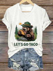 Women's 8647 FDT Taco Printed T-Shirt