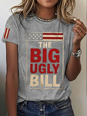 Women's FDT 8647 Printed T-shirt