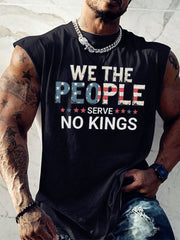 Men's We The People Serve No Kings Printed Vest