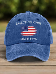 Unisex Rejecting Kings Since 1776 Hat
