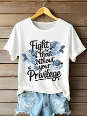 Women's FDT Women's Rights Printed T-shirt