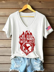 Women's FDT 8647 Printed T-Shirt