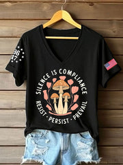 Women's FDT 8647 Printed T-Shirt