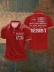 Men's 8647 FDT Resist Print Casual Tops