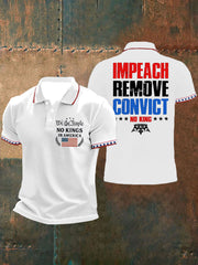 Men's 8647 FDT Resist Print Casual Tops