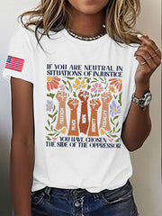 Women's 8647 FDT Resist Print T-Shirt