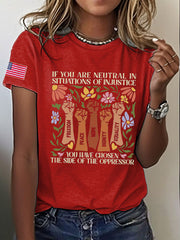 Women's 8647 FDT Resist Print T-Shirt