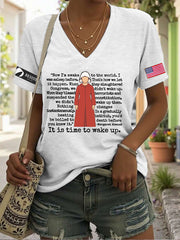 Women's 8647 FDT Resist Print T-Shirt