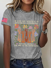 Women's 8647 FDT Resist Print T-Shirt